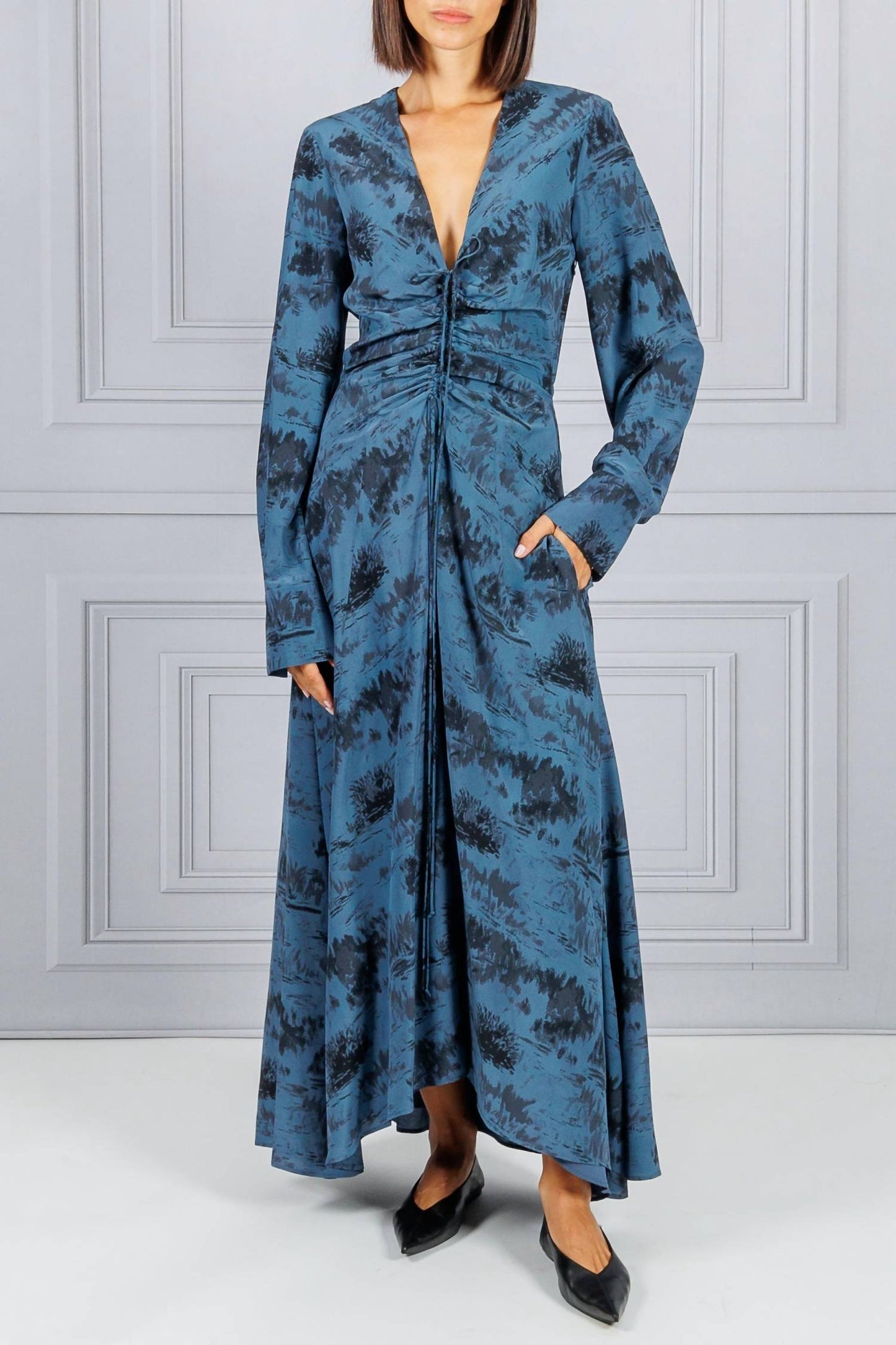 Mila Long Sleeve Midi Dress