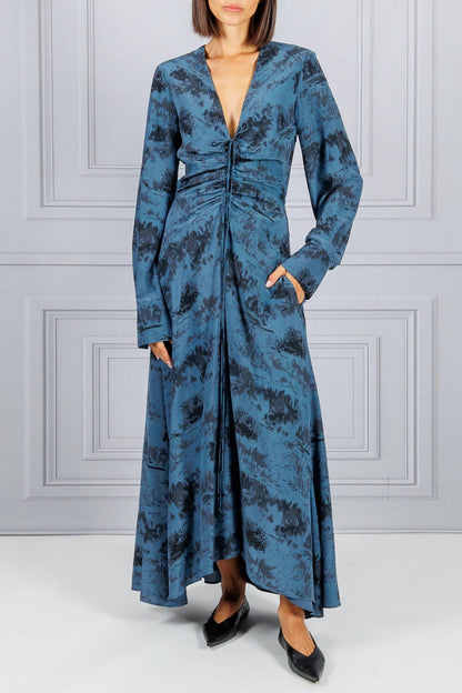Mila Long Sleeve Midi Dress