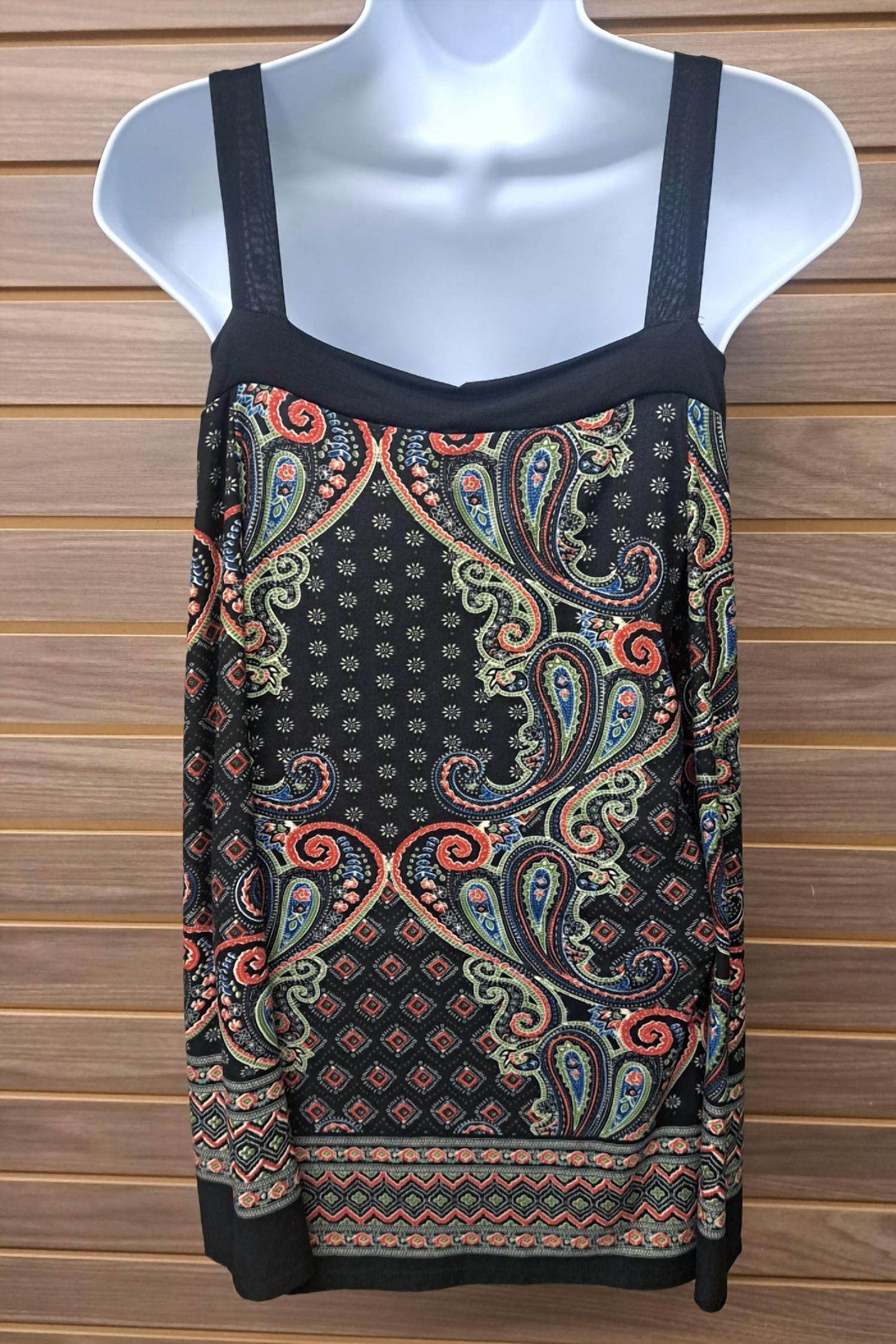 Yoyo 5 - Women's Paisley Cold Shoulder Long Sleeve Top - Rack Hunt