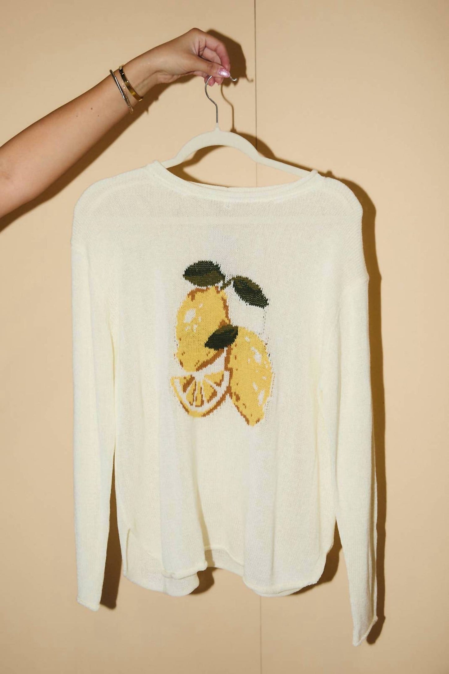 Lemon Graphic Sweater
