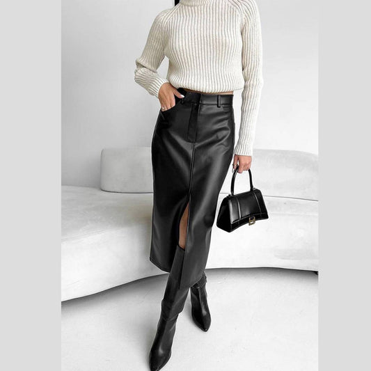Strike A Pose Midi Skirt