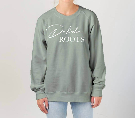 The Minted Olive - Dakota Roots Puff Print Crewneck Sweatshirt - Rack Hunt -