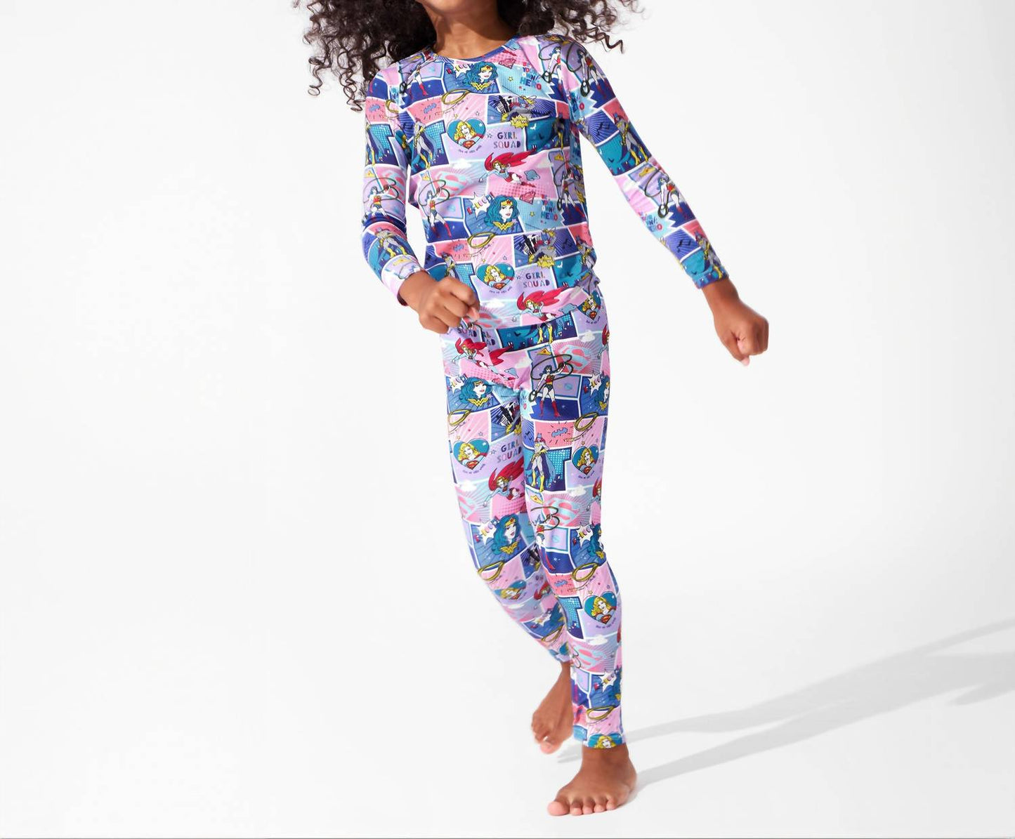 Justice League Heroines Bamboo Pajamas