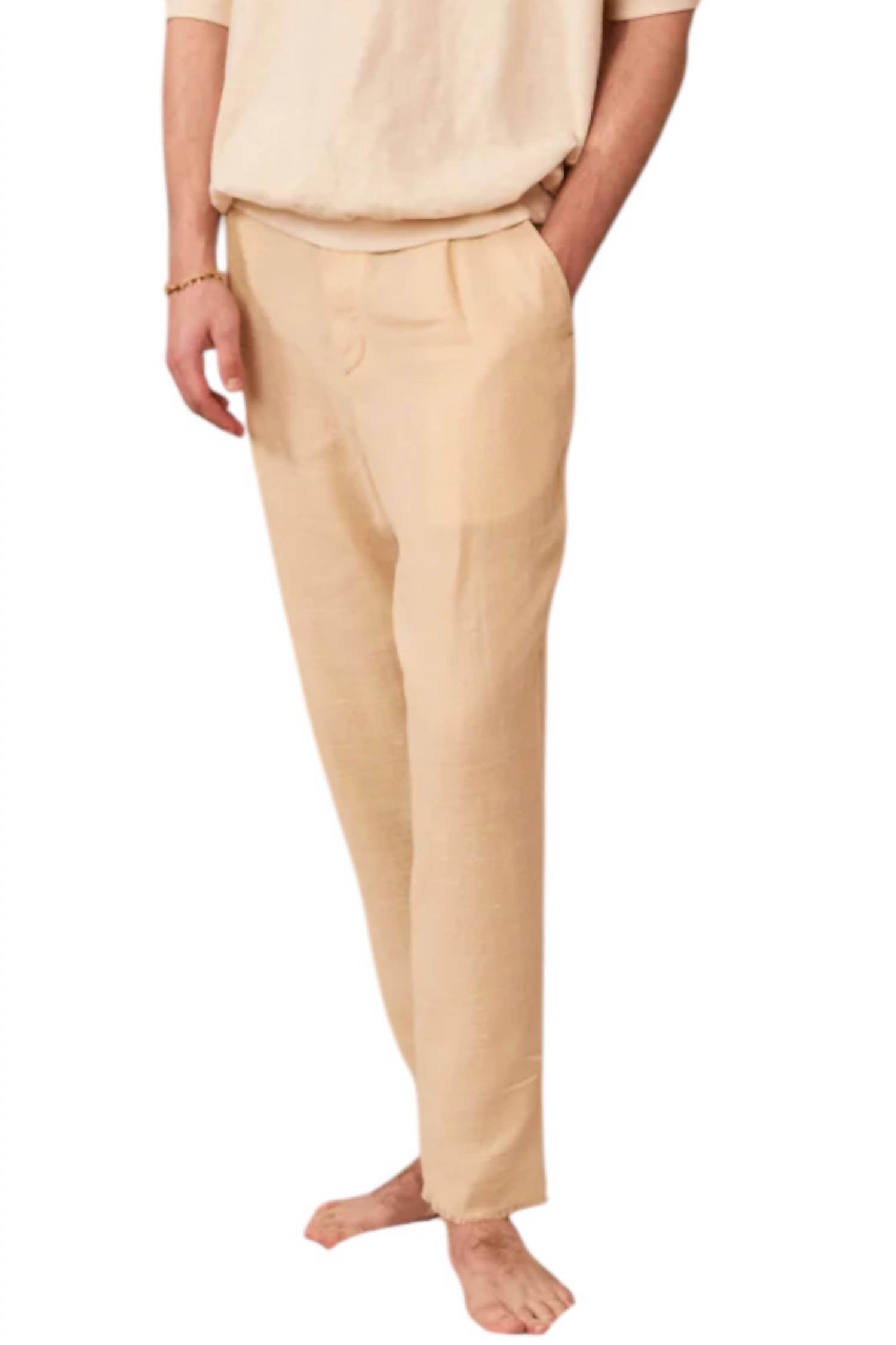 AARC55 - Single Pleat Tapered Trouser - Rack Hunt -