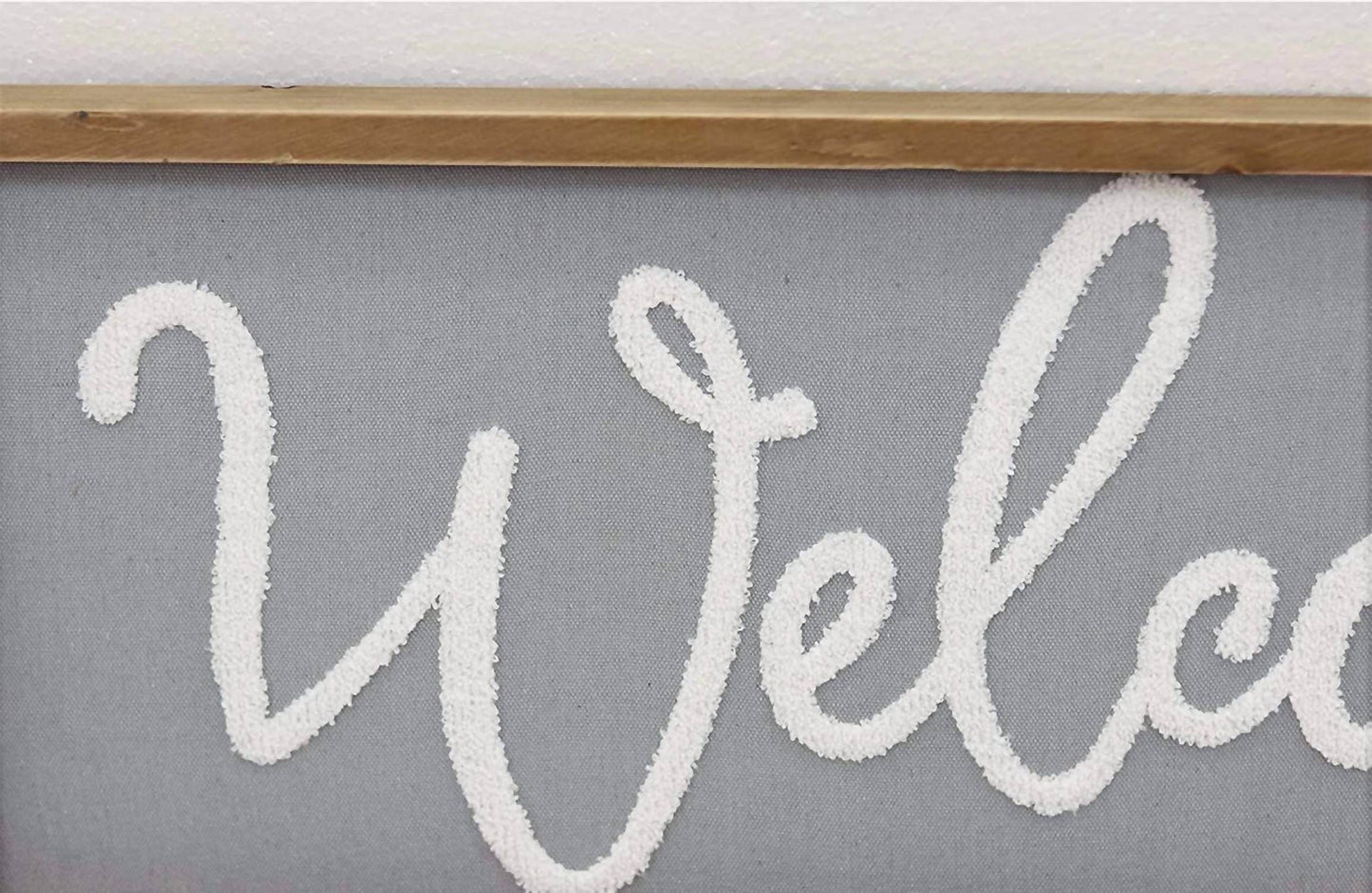 Paris Loft - Welcome Wood Framed Wall Hanging Sign - Rack Hunt -