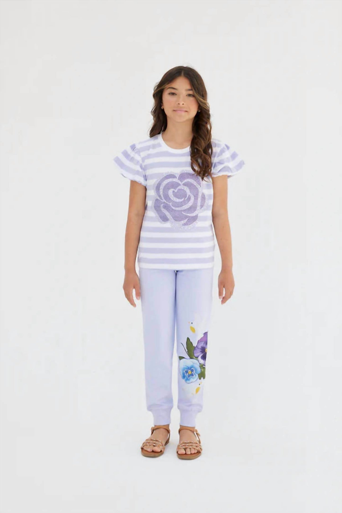 Sasha+Z - Sequins Rose Top - Rack Hunt -