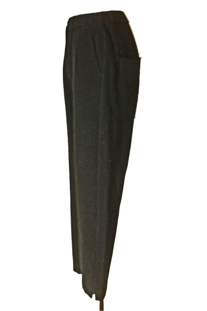 Women's Gathered Waist Large Back Pocket Pants