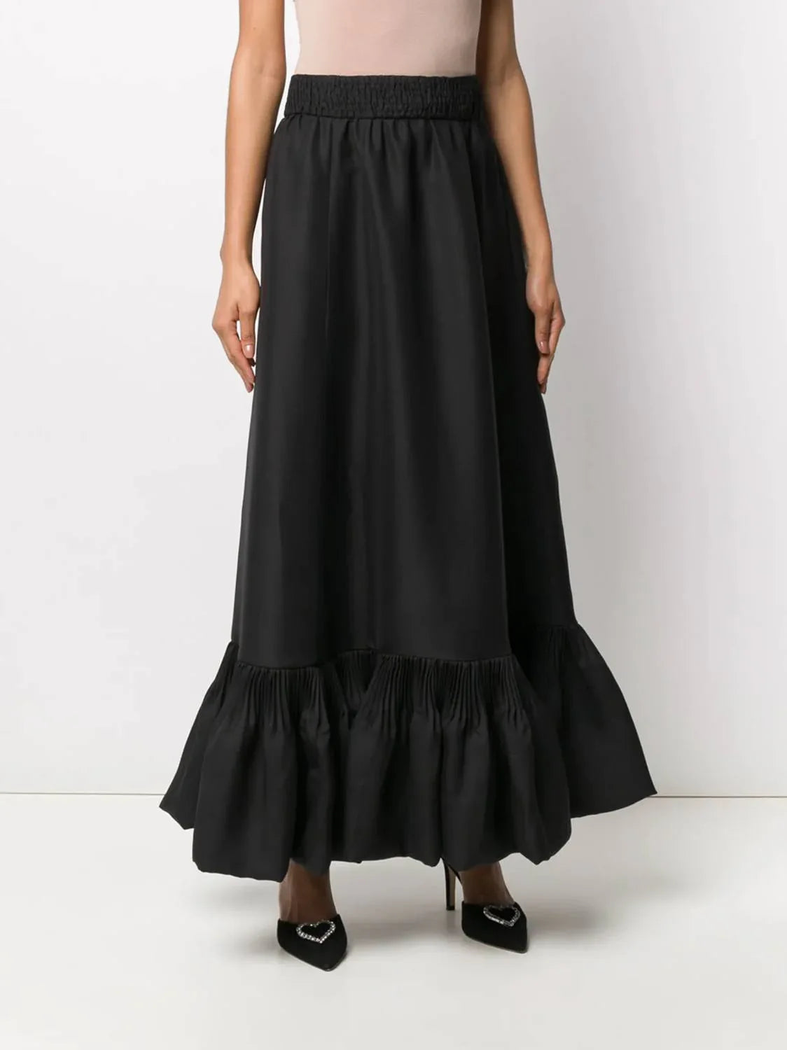Valentino - Peplum Hem Skirt - lifestyle view - Rack Hunt
