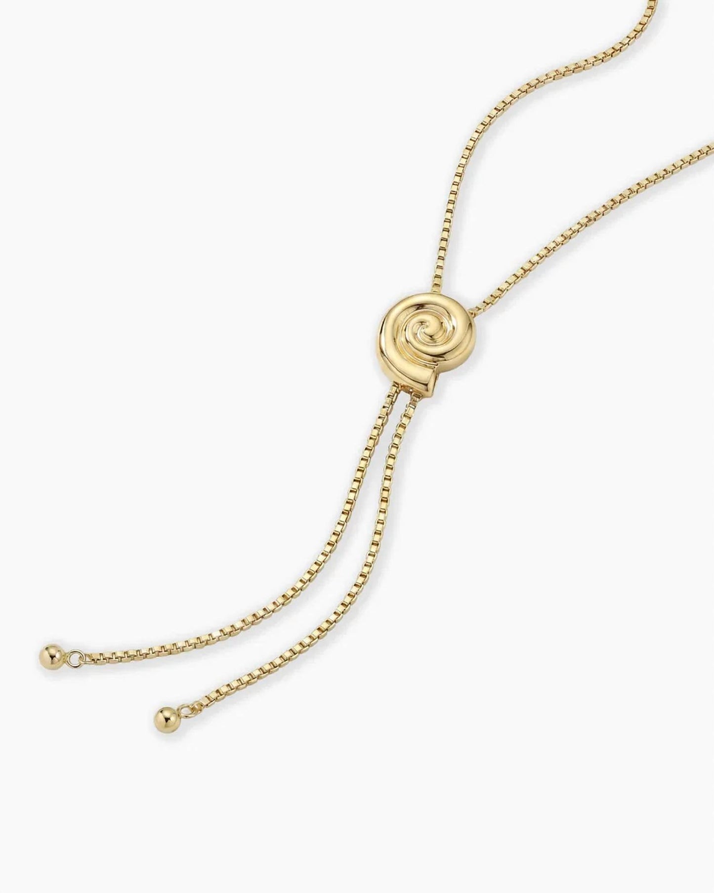 Women's Nautilus Bolo Necklace