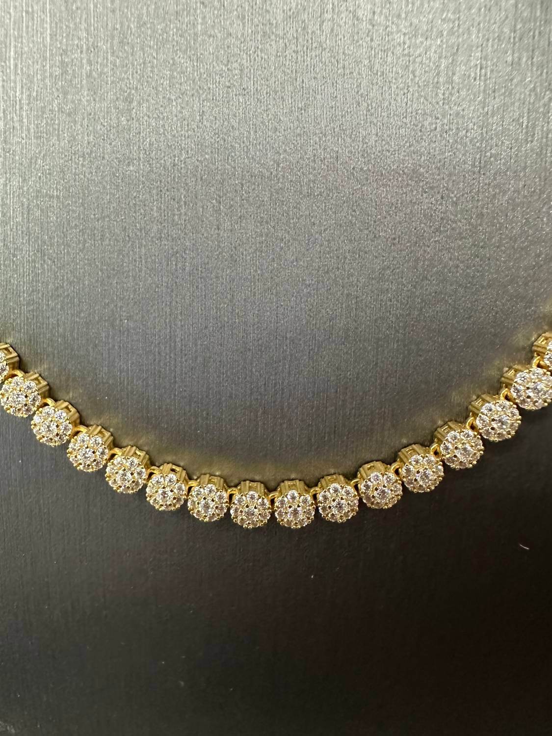 Dan's Fashion Jewelry - Semi Tennis Necklace - Rack Hunt -