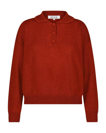 Rose Velvet - Penny Baby Alpaca Wool Sweater - Rack Hunt