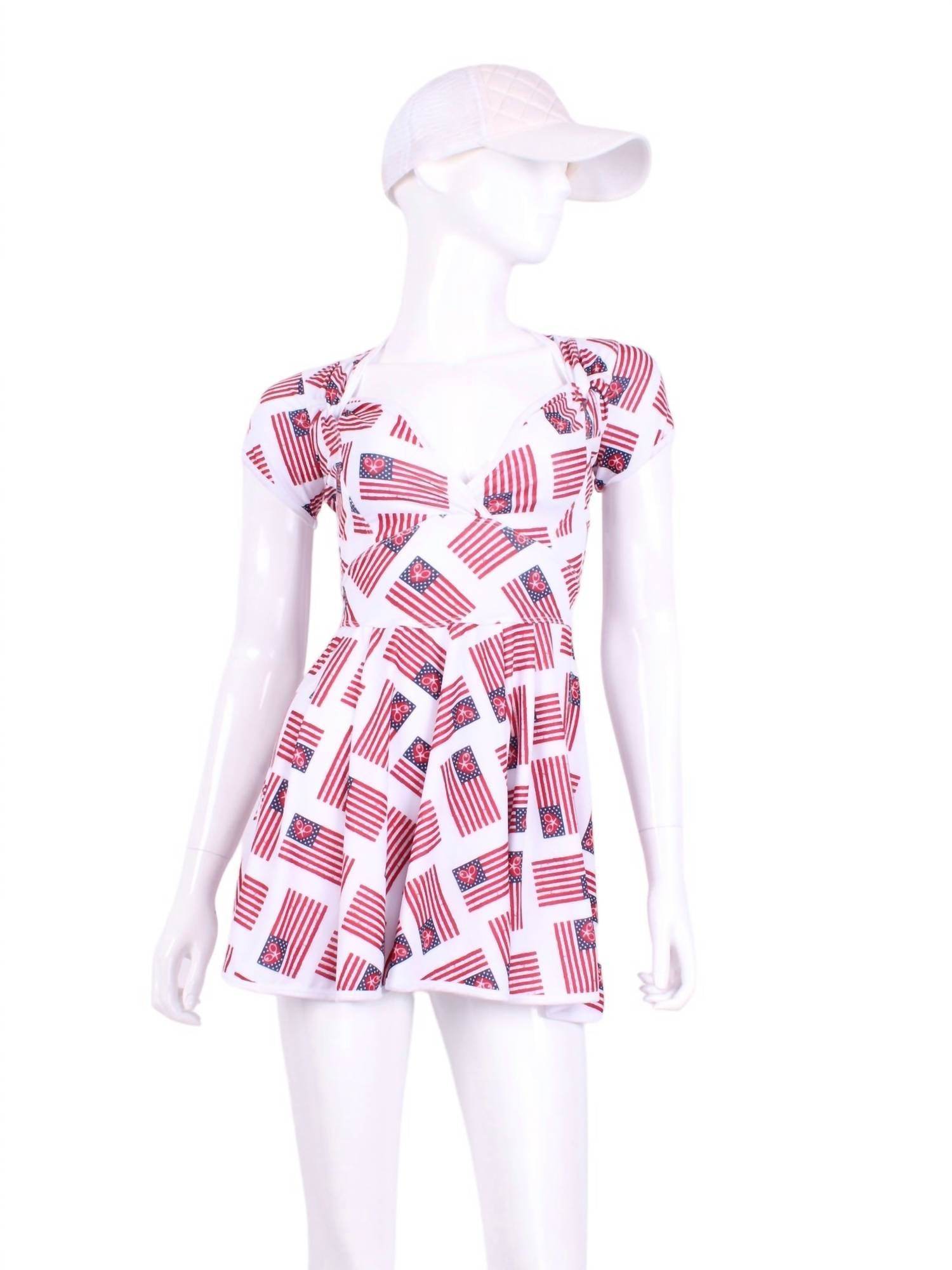 Love Love Tennis - Women's The Adeline Cocktail Tennis Dress - Rack Hunt -