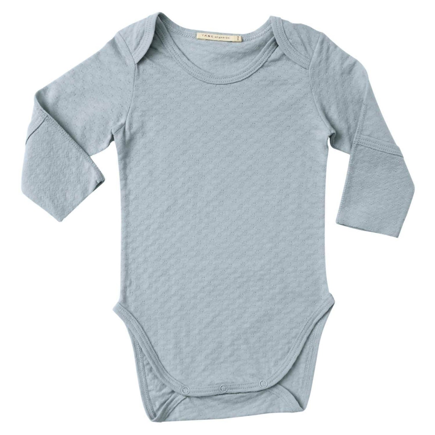 Tane - Baby's Pointelle Onesie With Handcovers - Rack Hunt -
