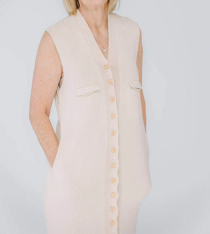 été noir - Button Up Mini Dress - Rack Hunt
