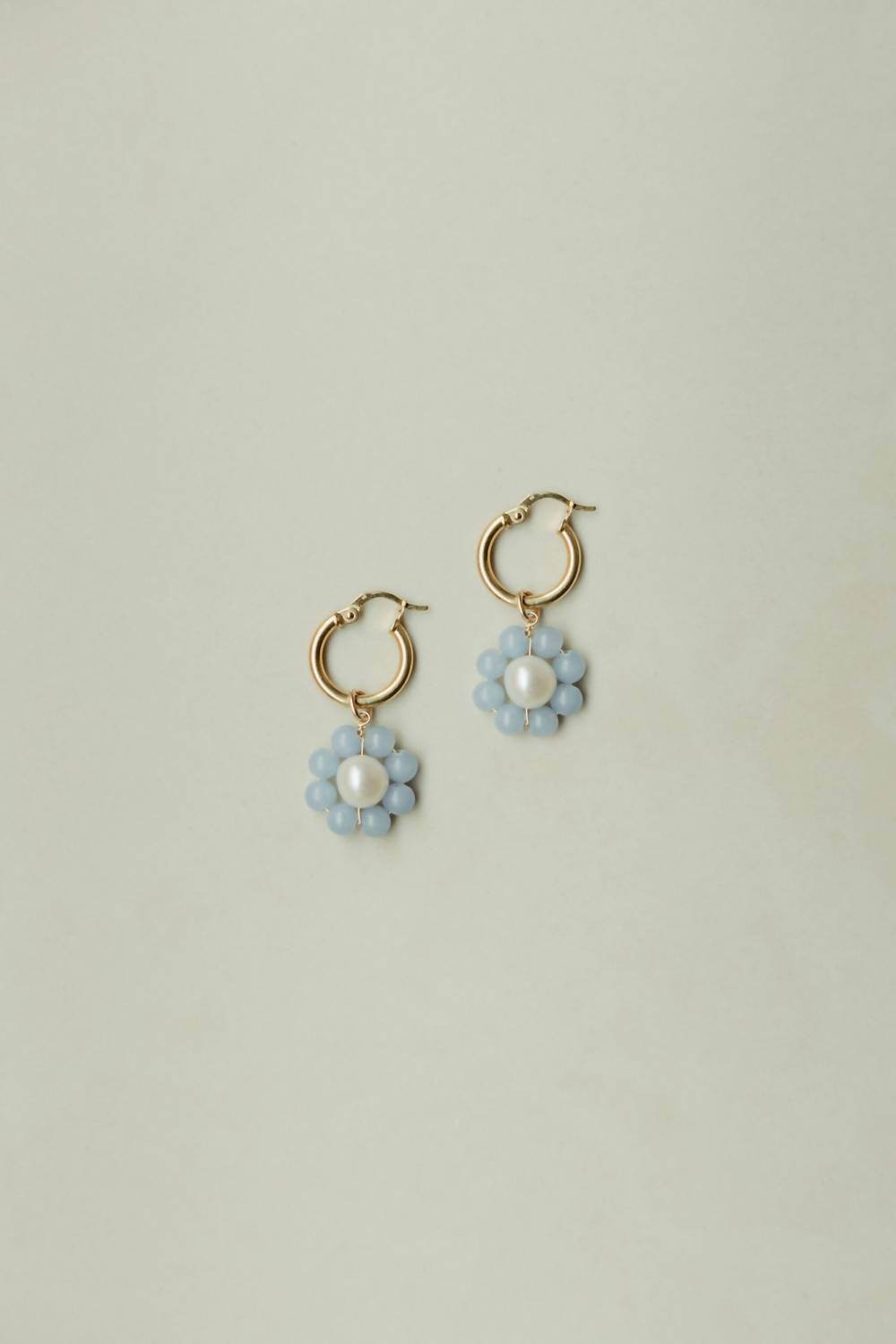 Labro - Women's Diciotto Angelite Earrings - Rack Hunt -