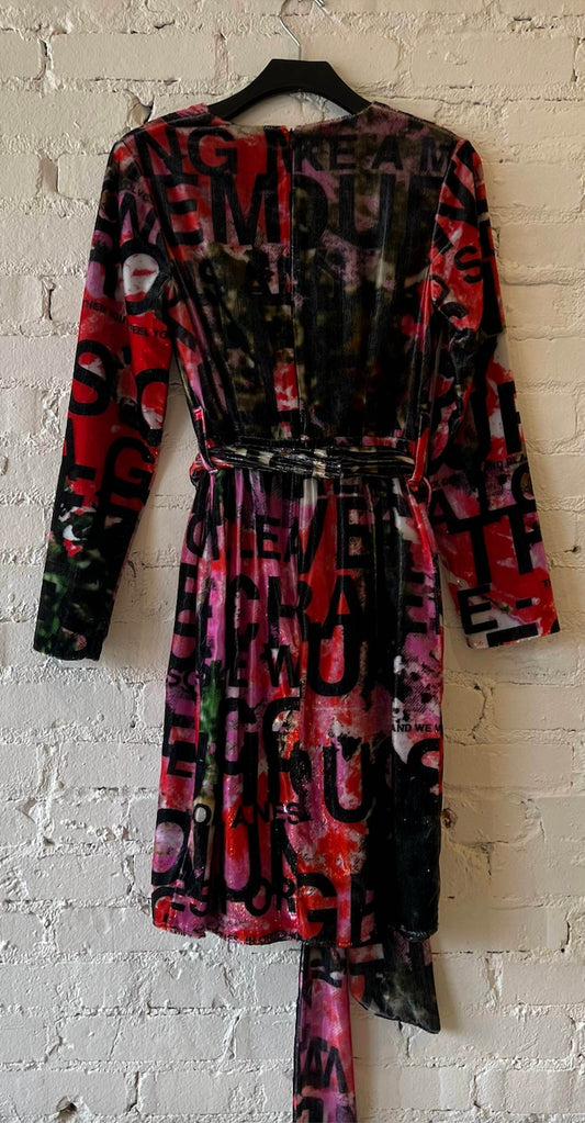 Libertine - Women's Dream For Winter Faux Wrap Cocktail Dress - Rack Hunt -