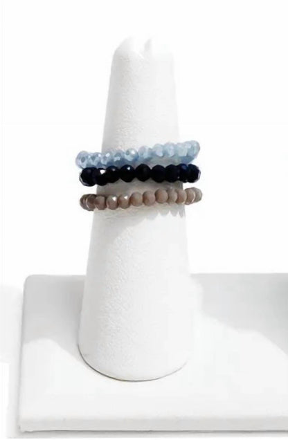 Women's Crystal Rings Bracelet