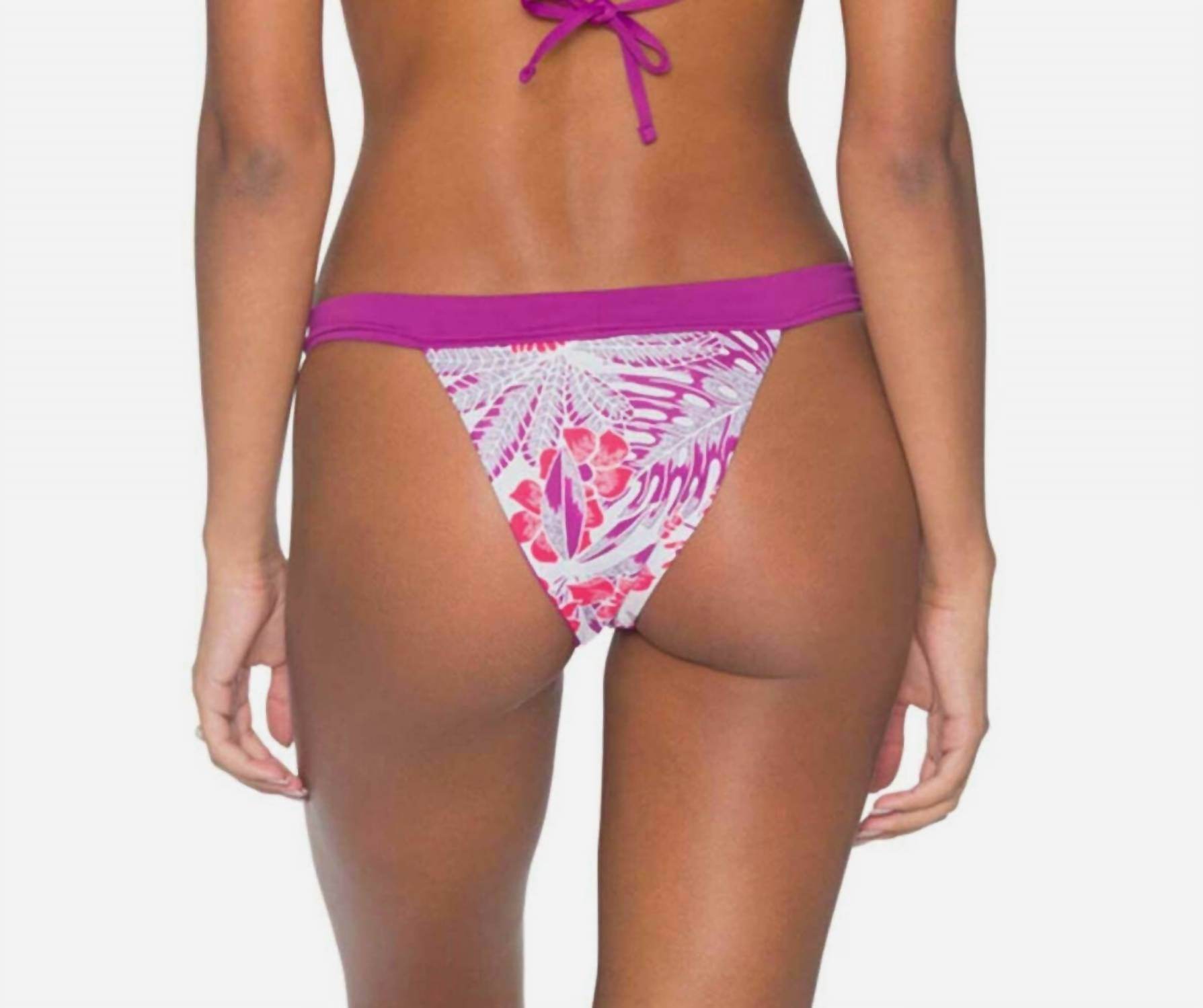 B Swim - Hibiscus Pant Bikini Bottom - Rack Hunt -