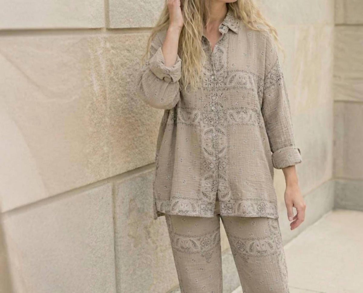 Bandana Boyfriend Shirt