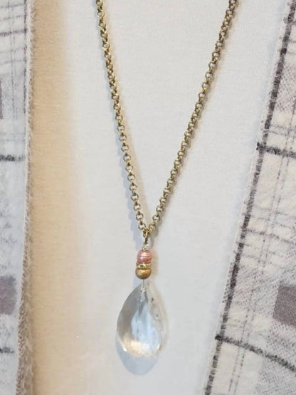 Women's Chandelier Crystal Necklace