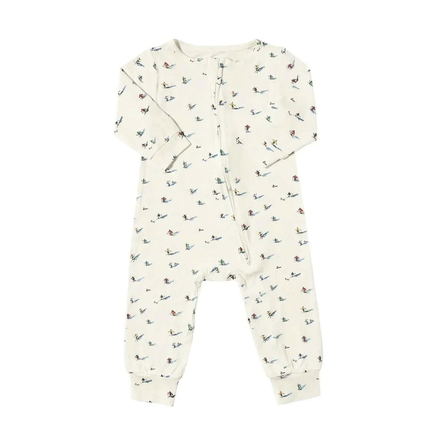Tickety-Boo - Kid's Holiday Skier Zipper Romper - Rack Hunt
