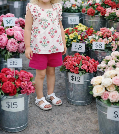 Madison Floral Short Set