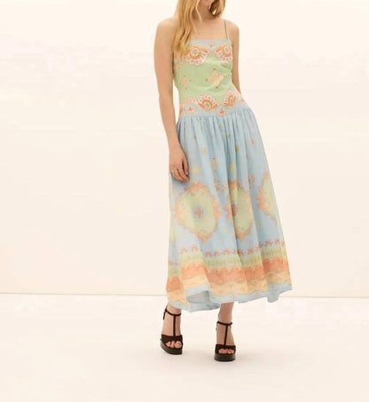 Matthiola Waisted Midi Dress