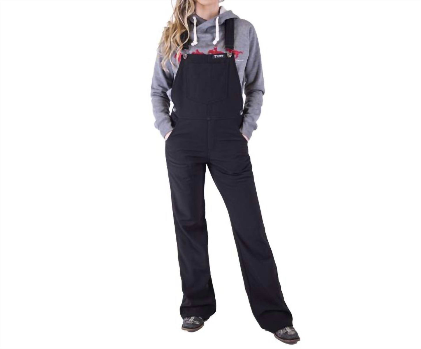 Cowgirl Tuff - Work Hard Play Hard Bib Overalls - Rack Hunt -