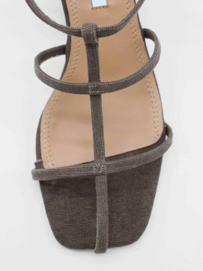 About Arianne - Women's Gene Bosc Strappy Heeled Sandal - Rack Hunt