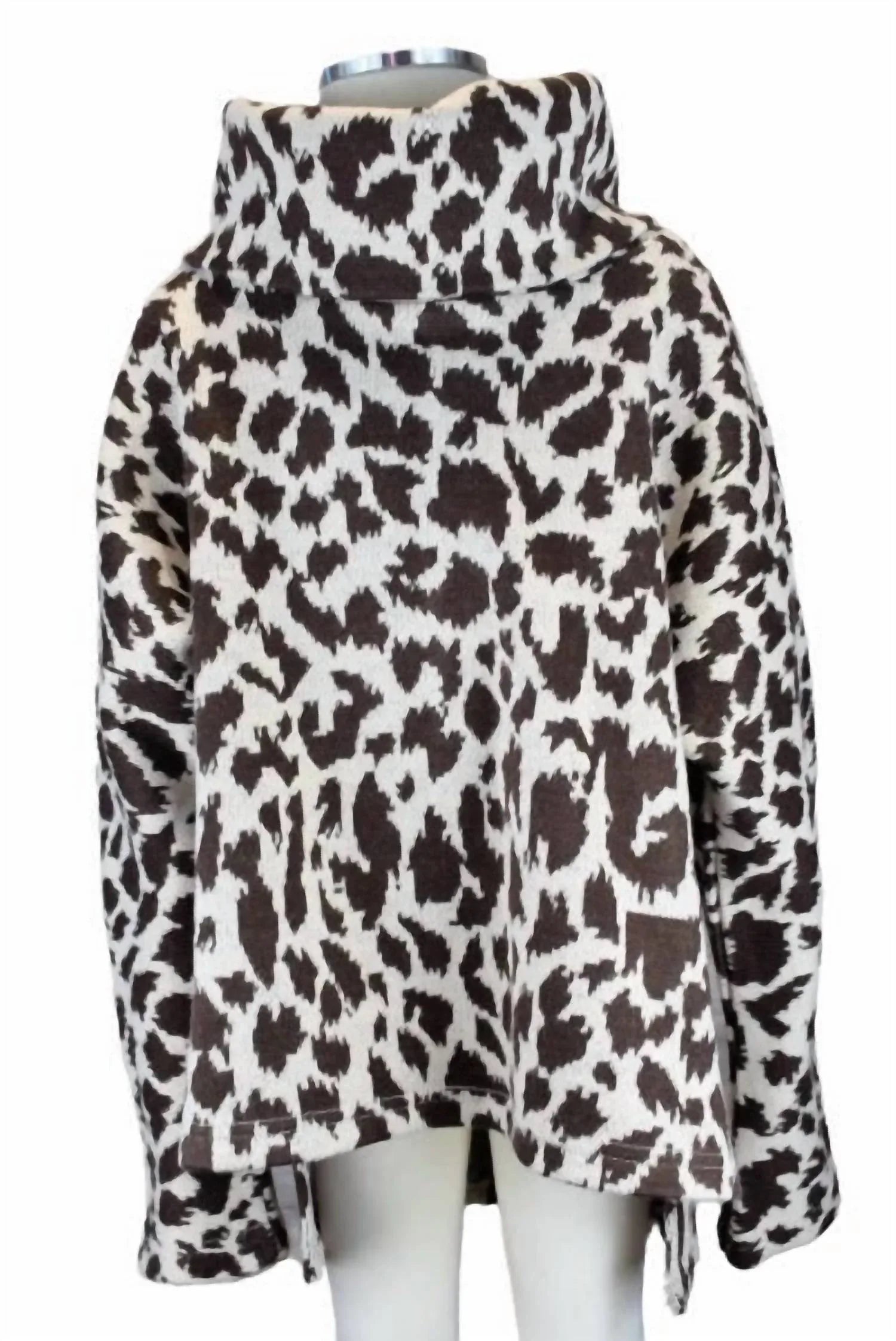 ML Kids - Girls' Jacquard Cowlneck Tunic Top - Rack Hunt