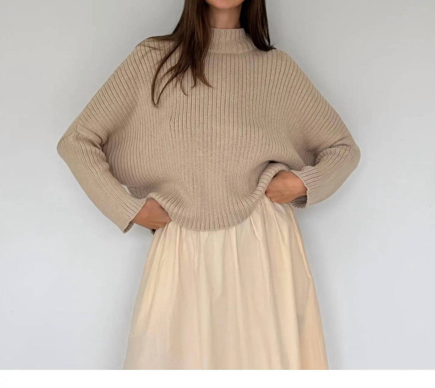 Mock Neck Sweater