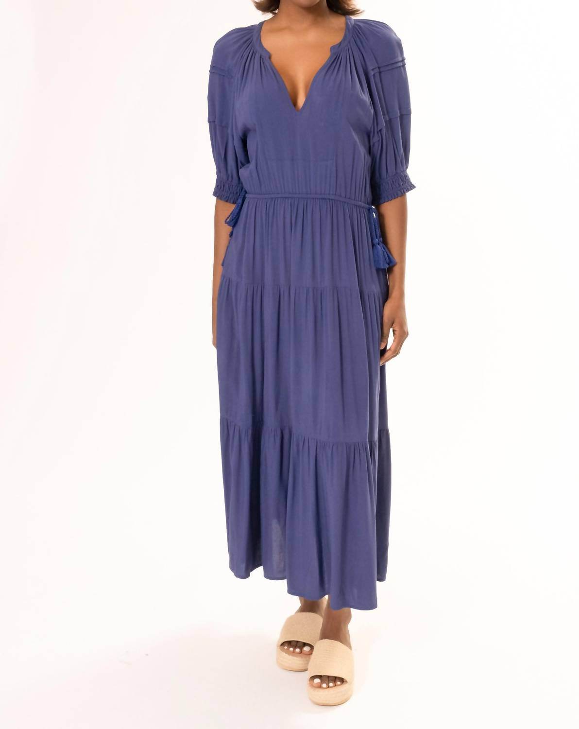 Area Stars - Side Tie Midi Dress - Rack Hunt