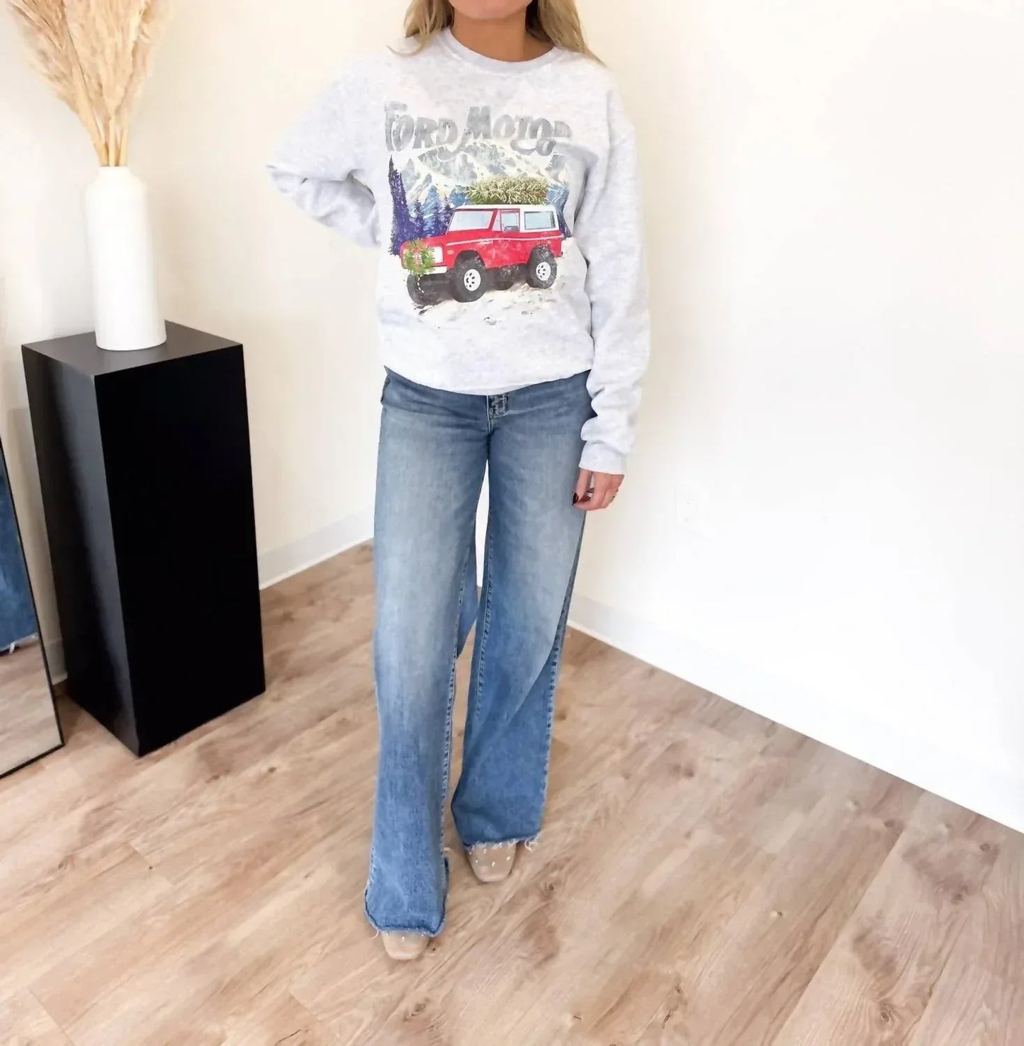 Chaudoin Creations - Faith Winter Bronco Sweatshirt - Rack Hunt