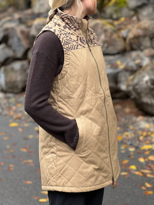 Aztec Zippered Vest