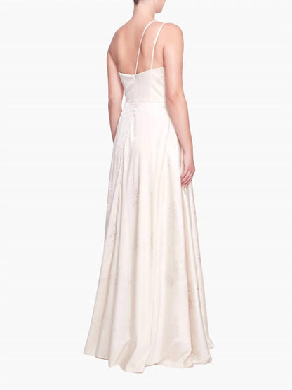 Barletta One-shoulder Maxi Gown