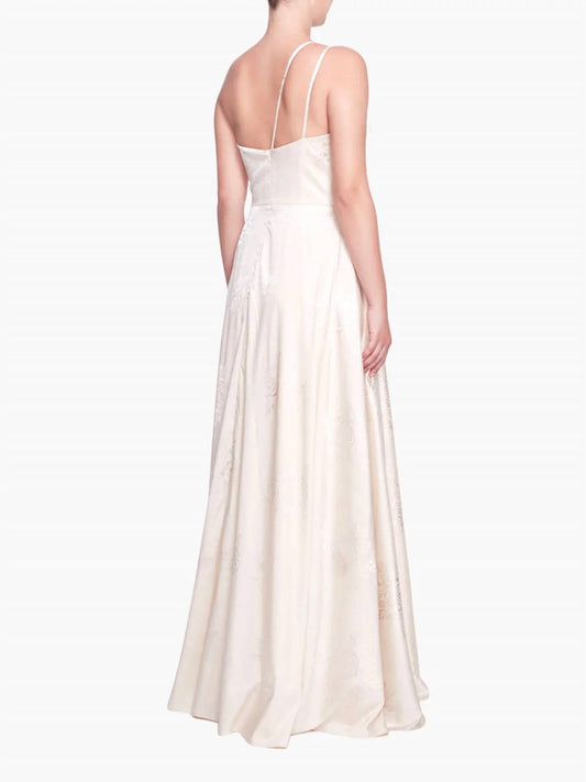 Barletta One-shoulder Maxi Gown