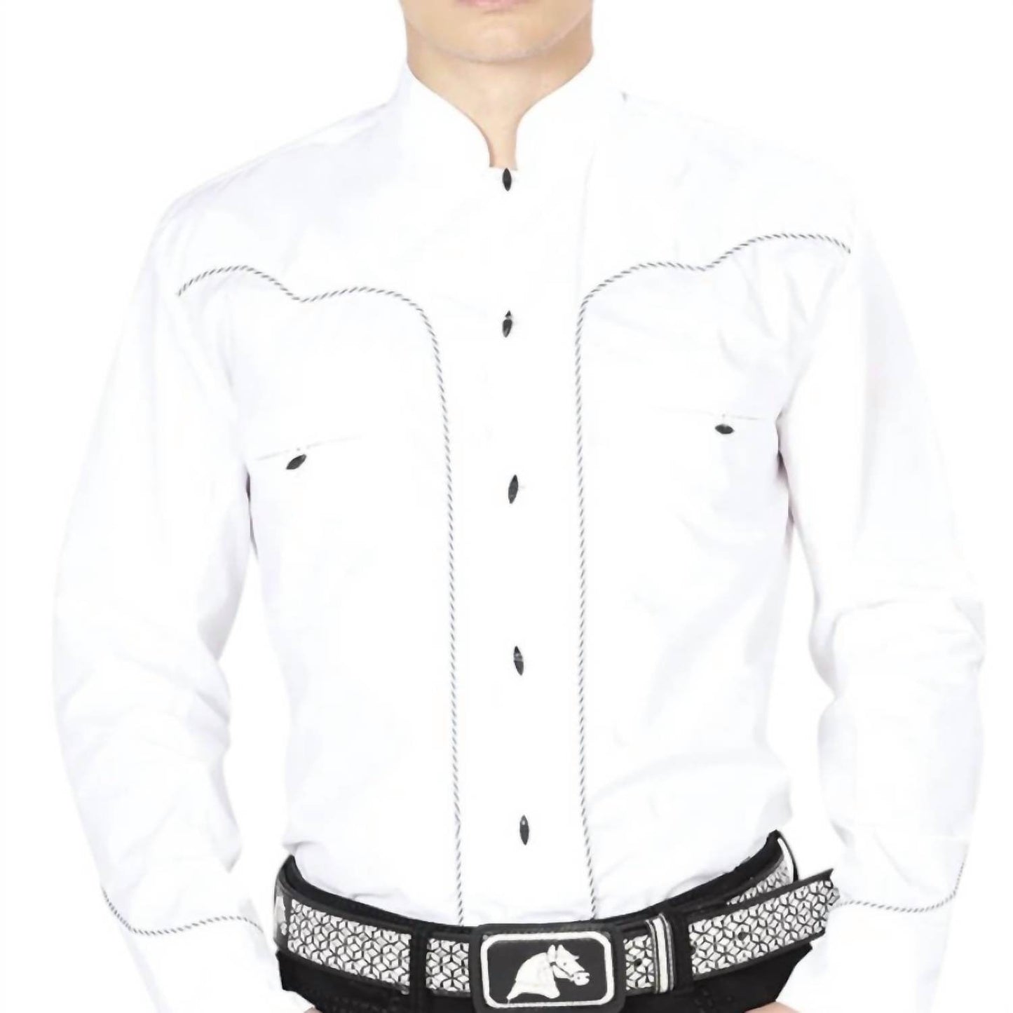 El Señor De Los Cielos - Charro Long Sleeve Shirt - Rack Hunt