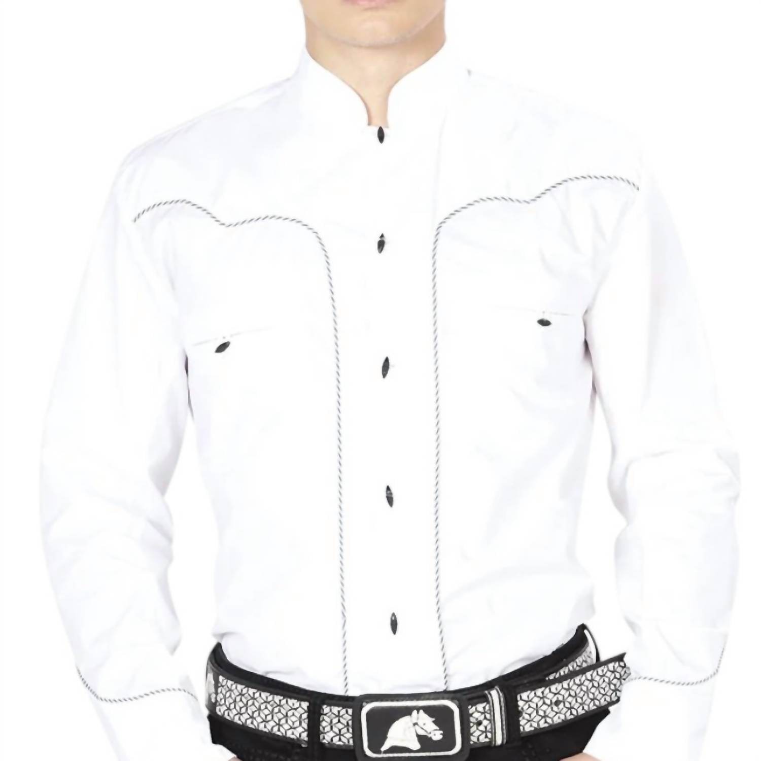 El Señor De Los Cielos - Charro Long Sleeve Shirt - Rack Hunt