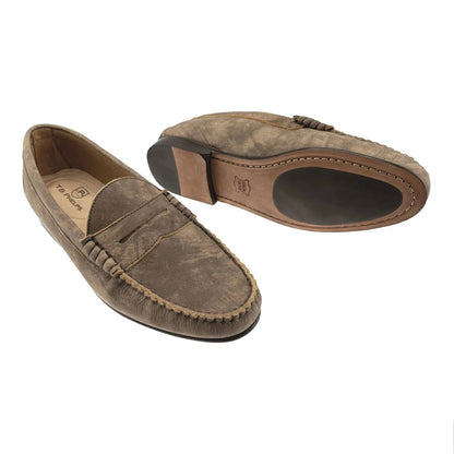 Men's Preston Washed Calfskin Penny Loafer