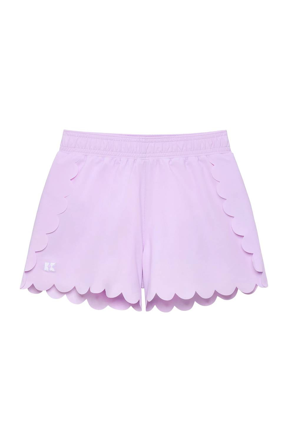 Scalloped Hem Short