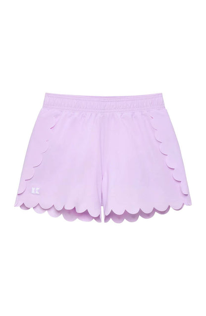 Scalloped Hem Short