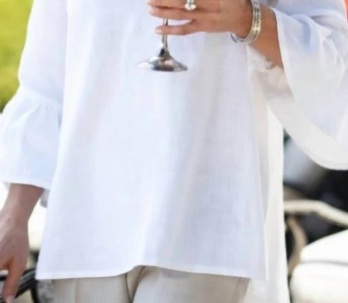 Bella Linen Blouse