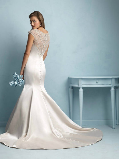 Fit And Flare Wedding Gown