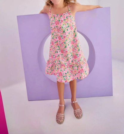 Strappy Floral Dress
