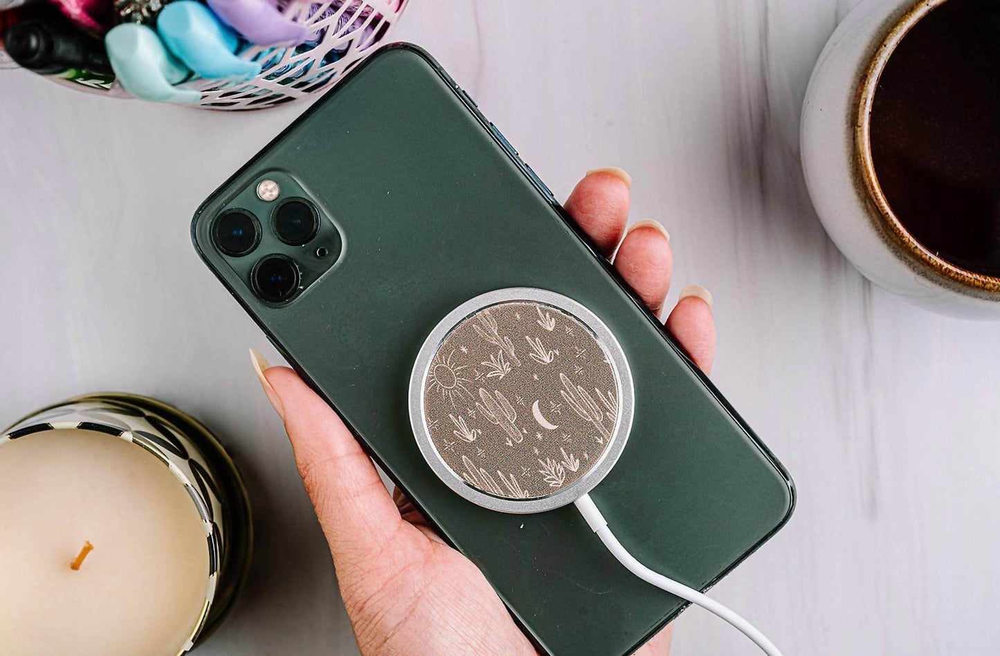 The Care Collective - Magnetic Cactus Charger - Rack Hunt