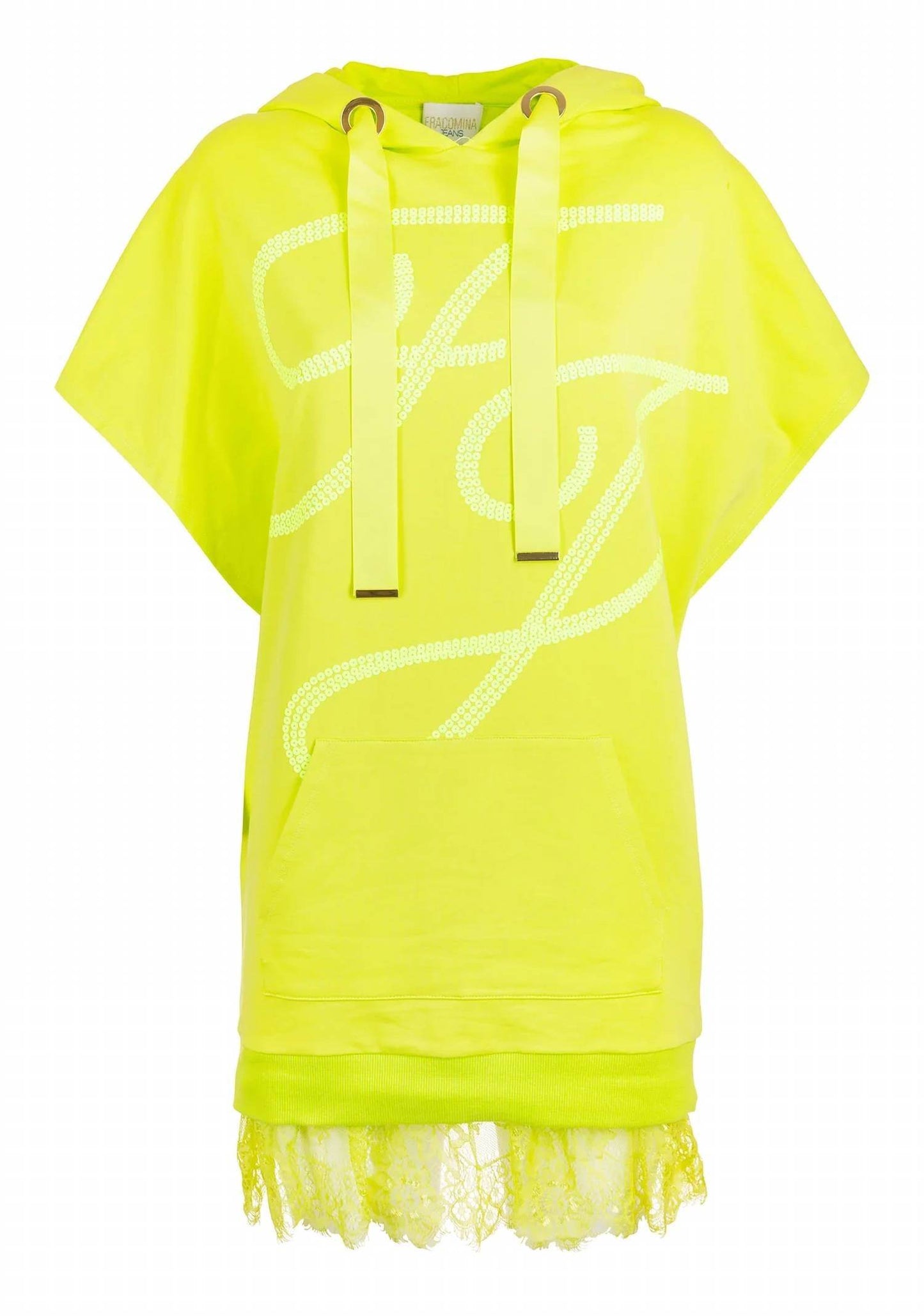 Fracomina - Bat Sweater Hoody Dress - Rack Hunt -