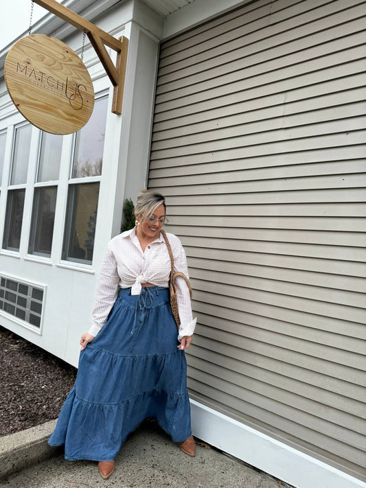 Lux Maxi Skirt