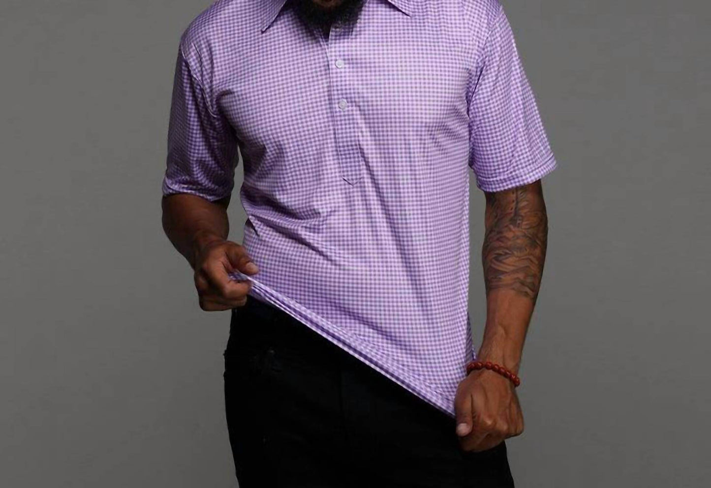 Collars & Co. - Gingham Dress Polo - Rack Hunt -