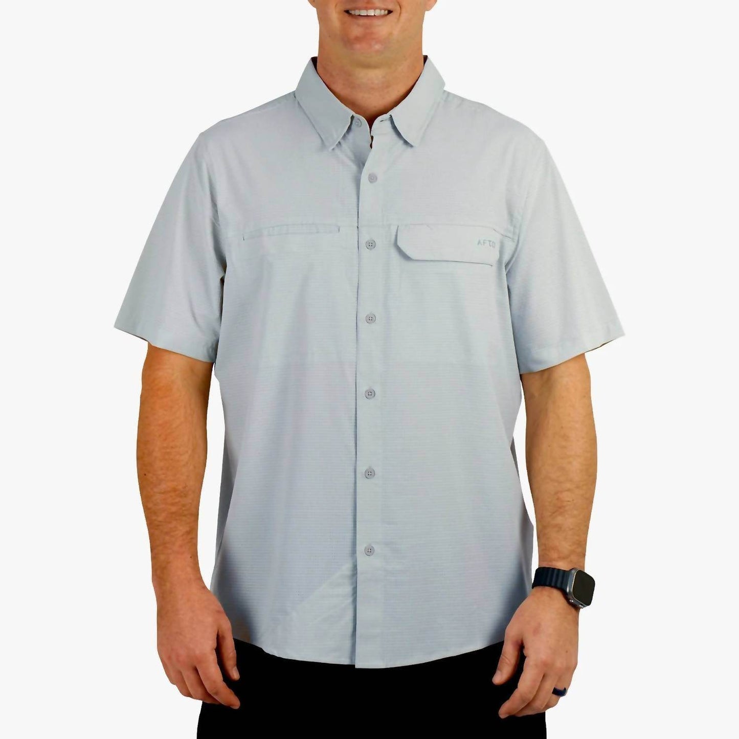 AFTCO - Air-o Mesh Short Sleeve Button Down Shirt - Rack Hunt -