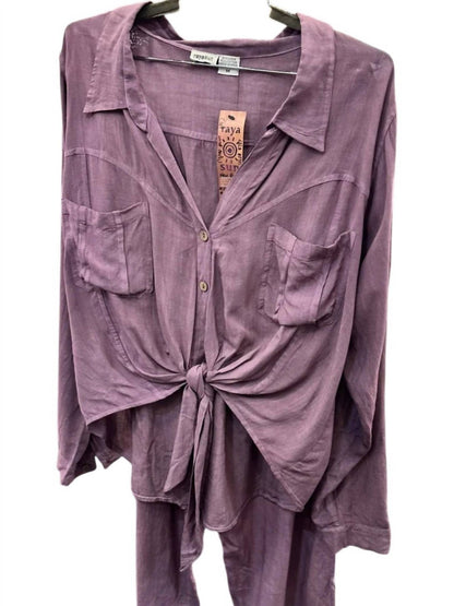 Women's Shirt & Capri 2 Piece Set